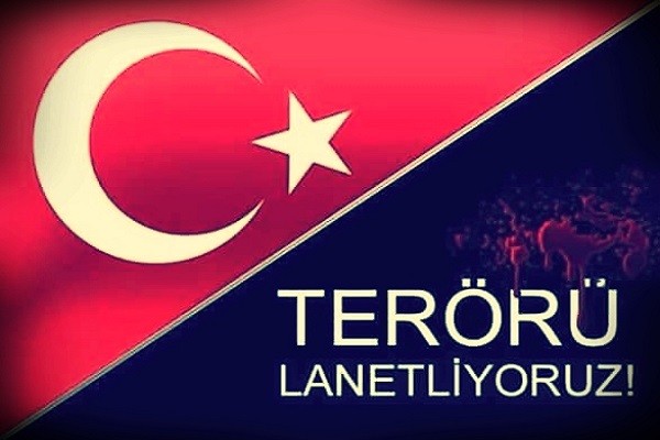 TERÖRE LANET BU BİR VAROLUŞ SAVAŞIDIR