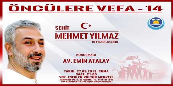 ÖNCÜLERE VEFA: ŞEHİT MEHMET YILMAZ
