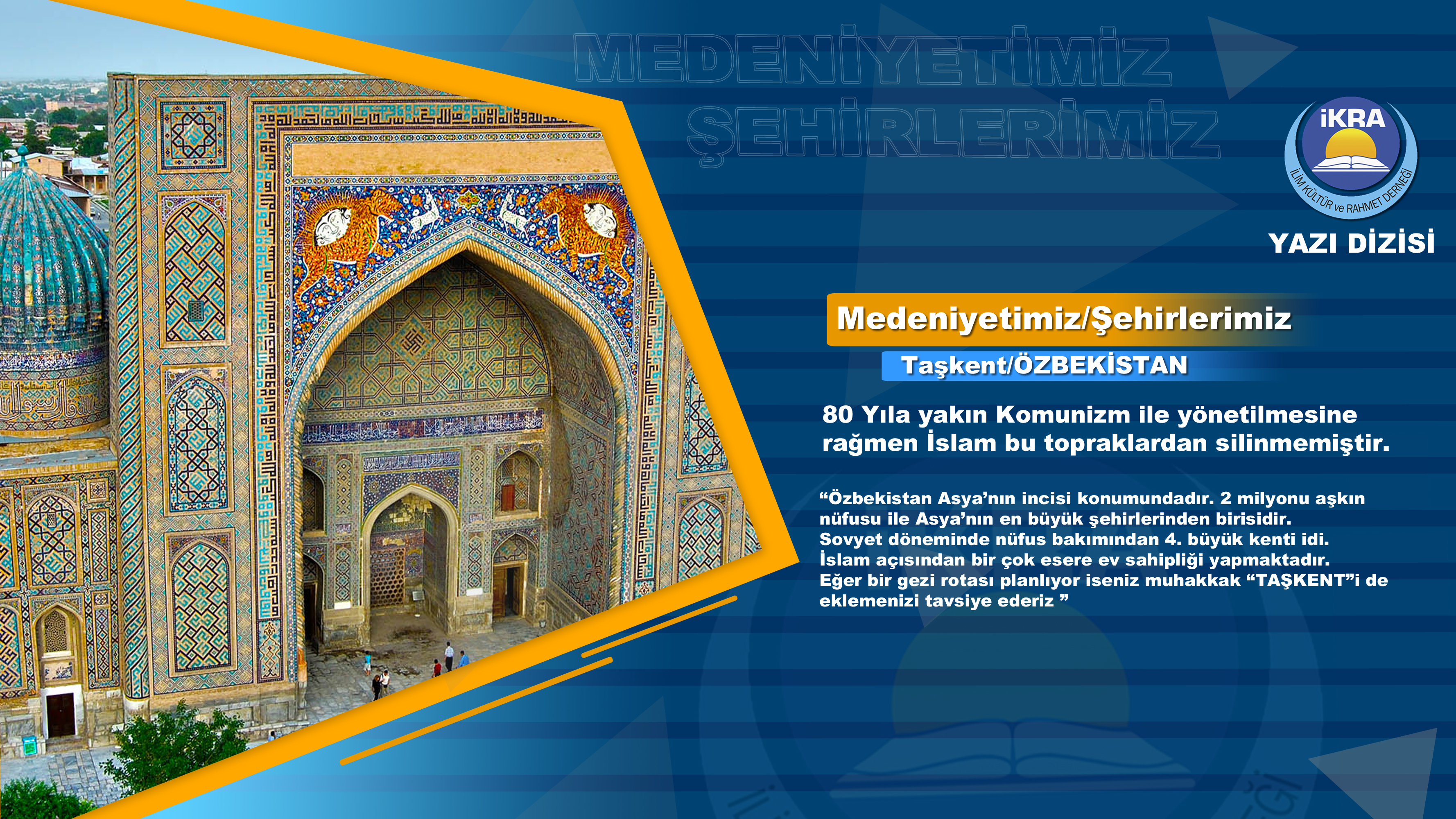 Medeniyetimiz/Şehirlerimiz-Taşkent