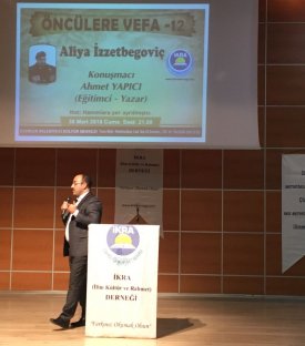 ÖNCÜLERE VEFA 12 'ALİYA İZZETBEGOVİÇ'