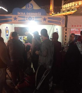 İçişleri Bakanımız Süleyman SOYLU Çadırımızı Ziyarette Bulundular.