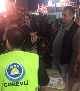 İçişleri Bakanımız Süleyman SOYLU Çadırımızı Ziyarette Bulundular.