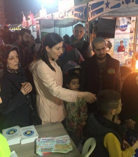 İçişleri Bakanımız Süleyman SOYLU Çadırımızı Ziyarette Bulundular.