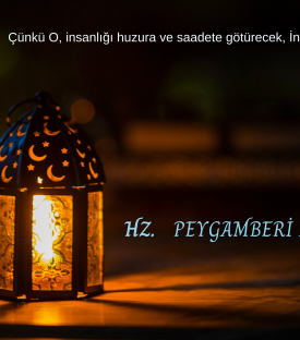 HZ. PEYGAMBERİ ANLAMAK