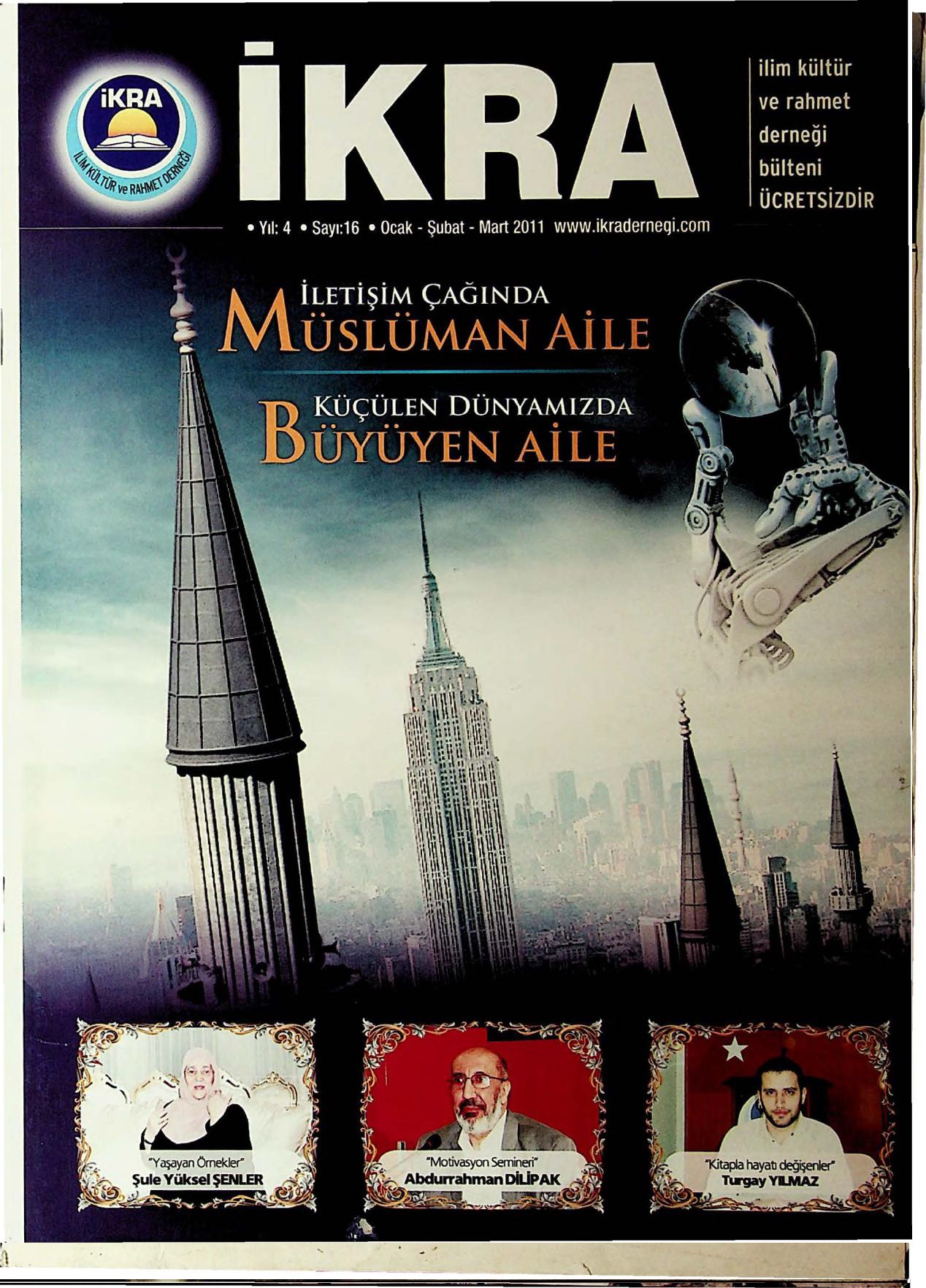 SAYI 16 isimli dergimiz