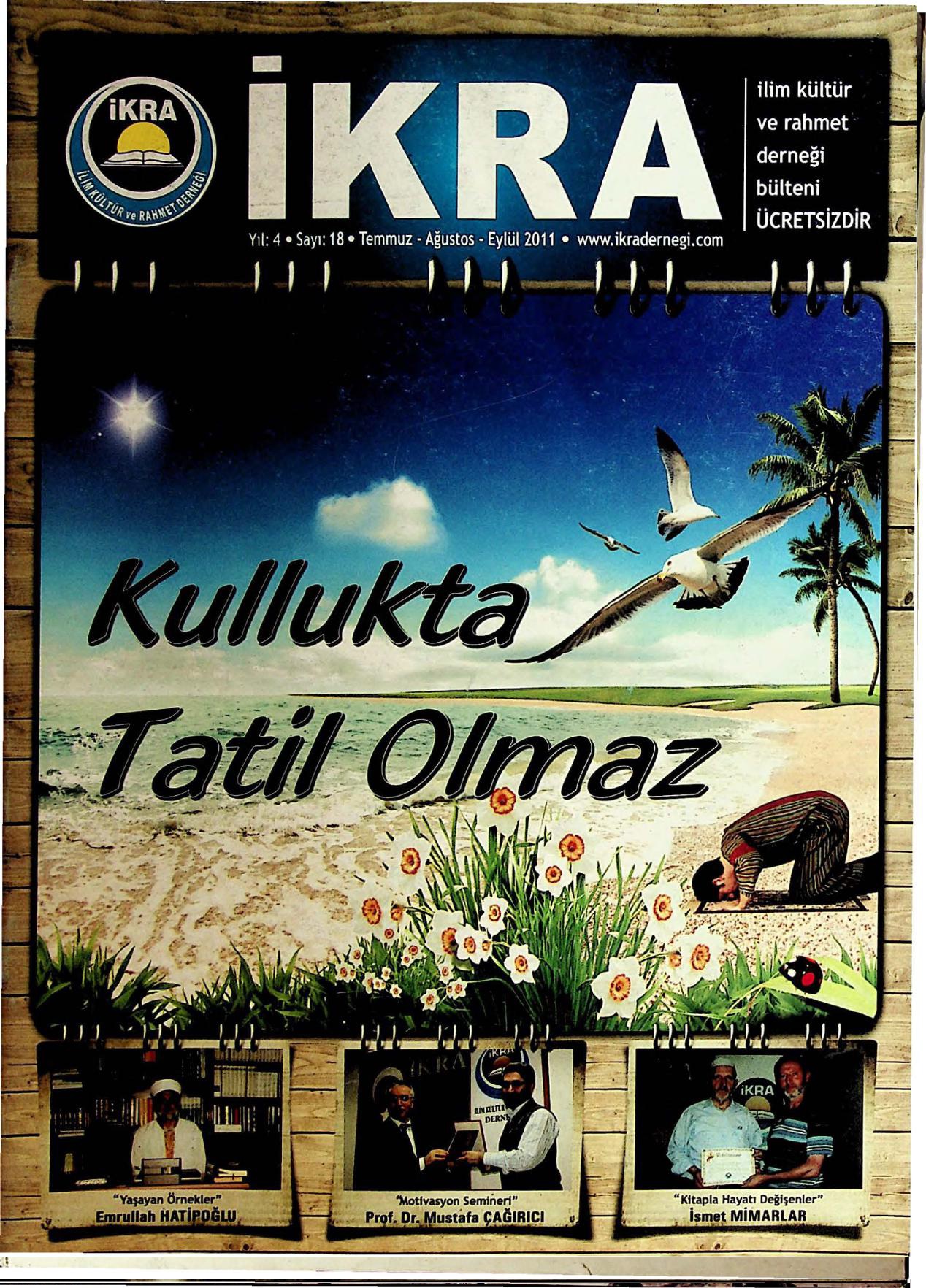 SAYI 18 isimli dergimiz