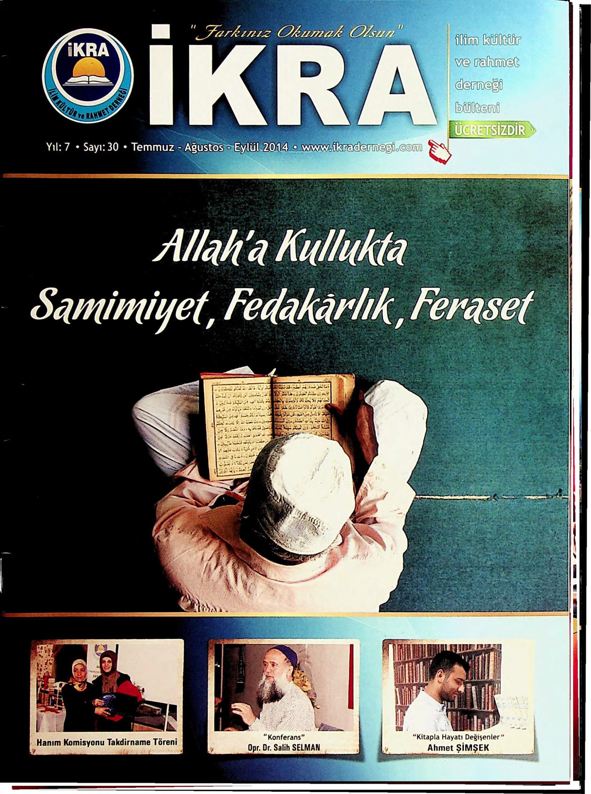 SAYI 30 isimli dergimiz