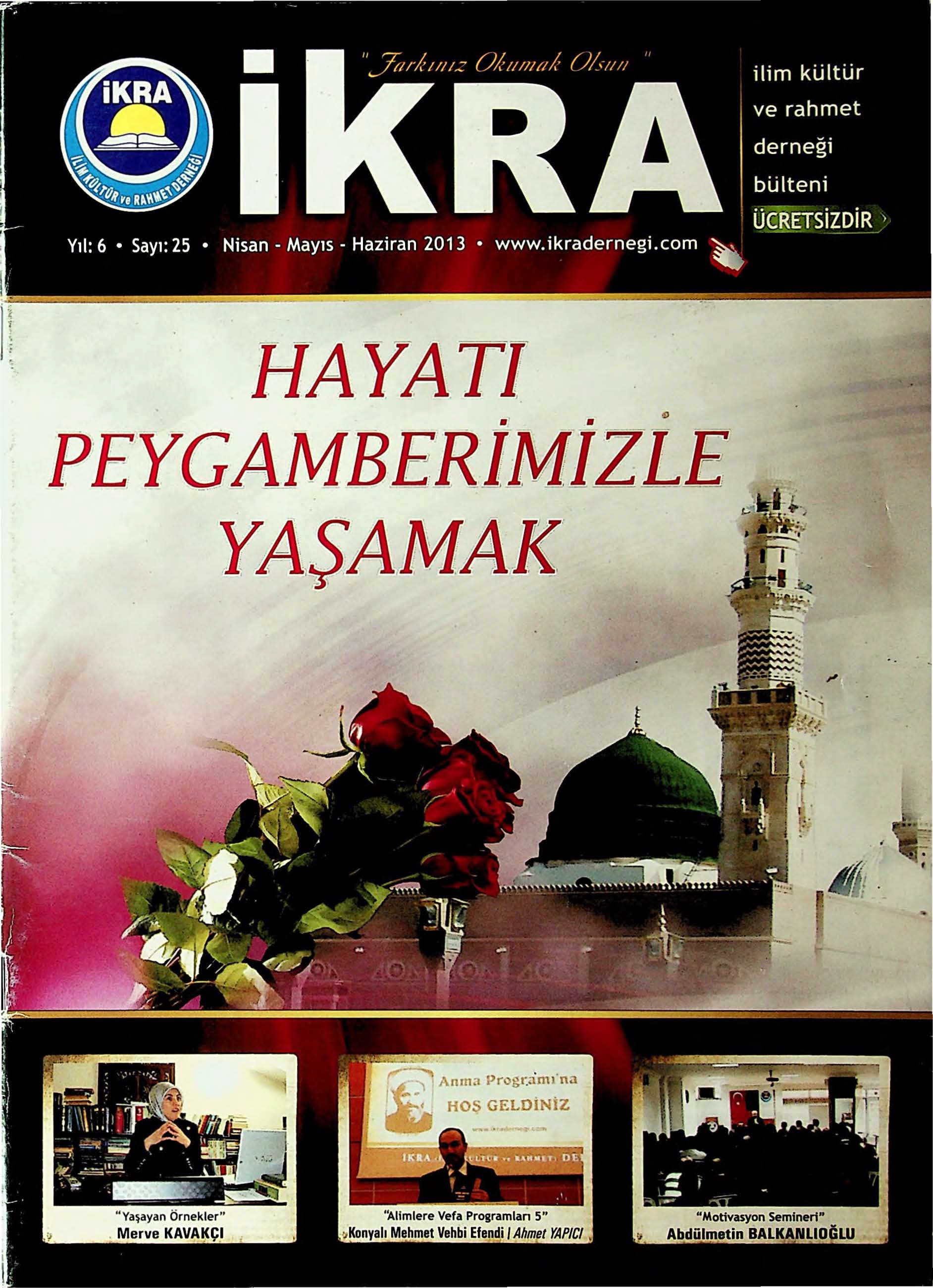 SAYI 25 isimli dergimiz