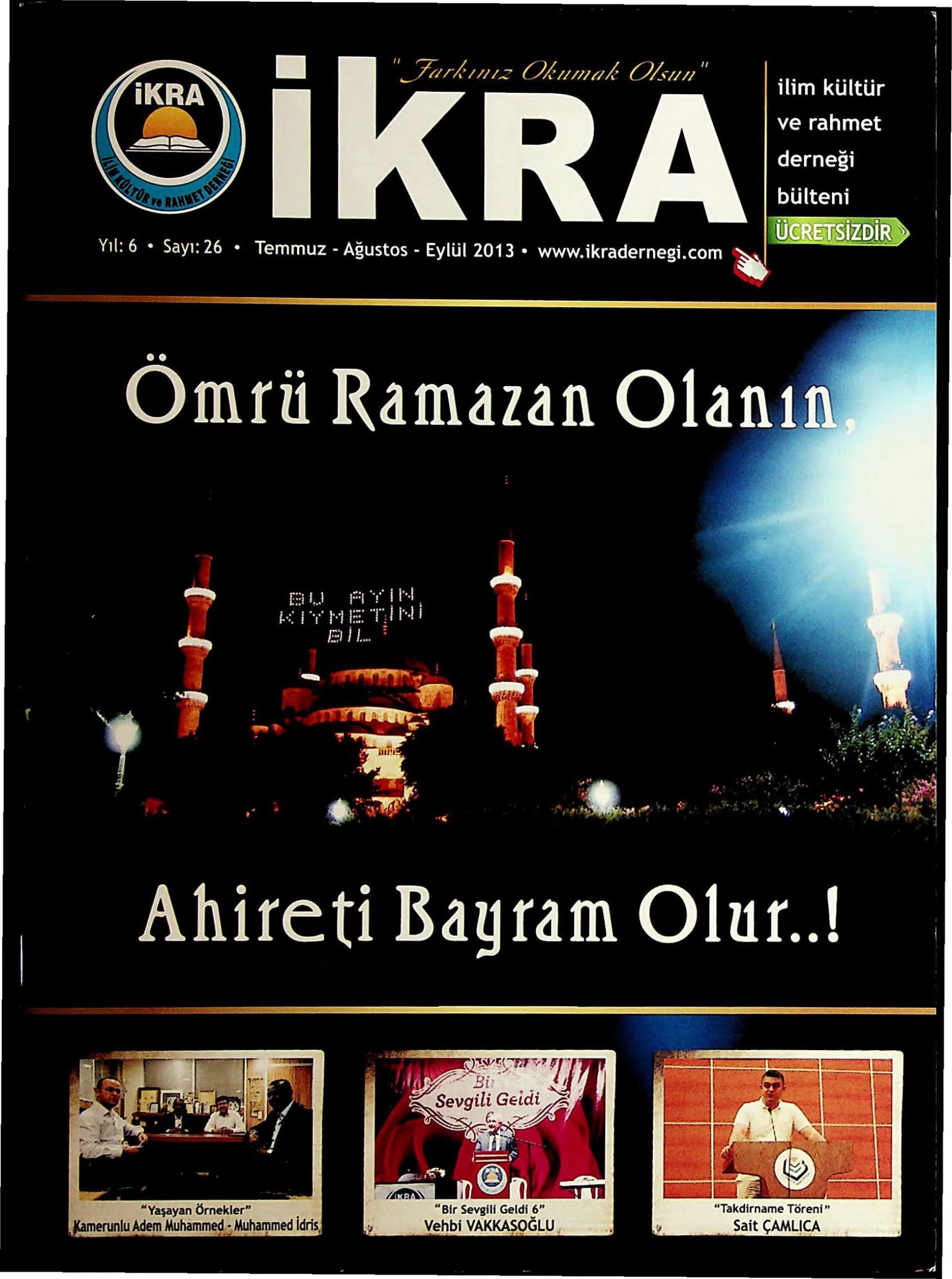 SAYI 26 isimli dergimiz