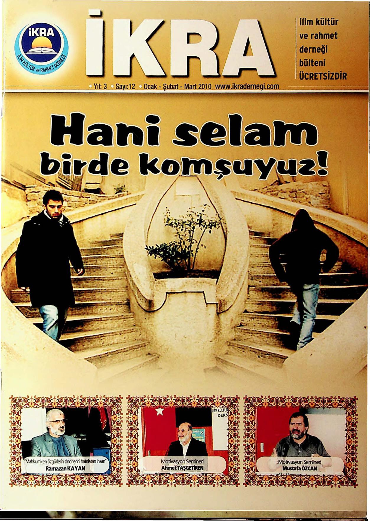 SAYI 12 isimli dergimiz