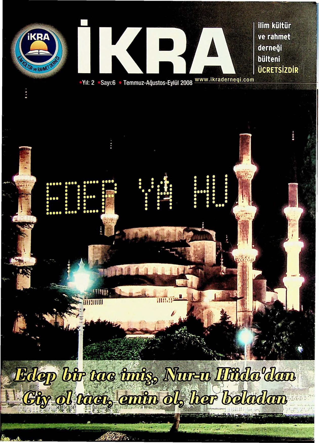 SAYI 6 isimli dergimiz