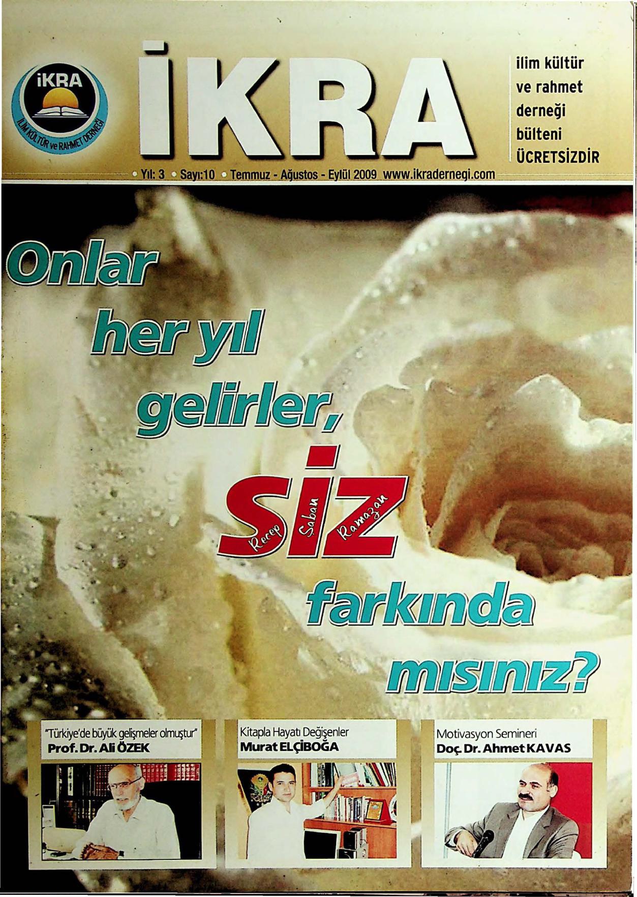 SAYI 10 isimli dergimiz