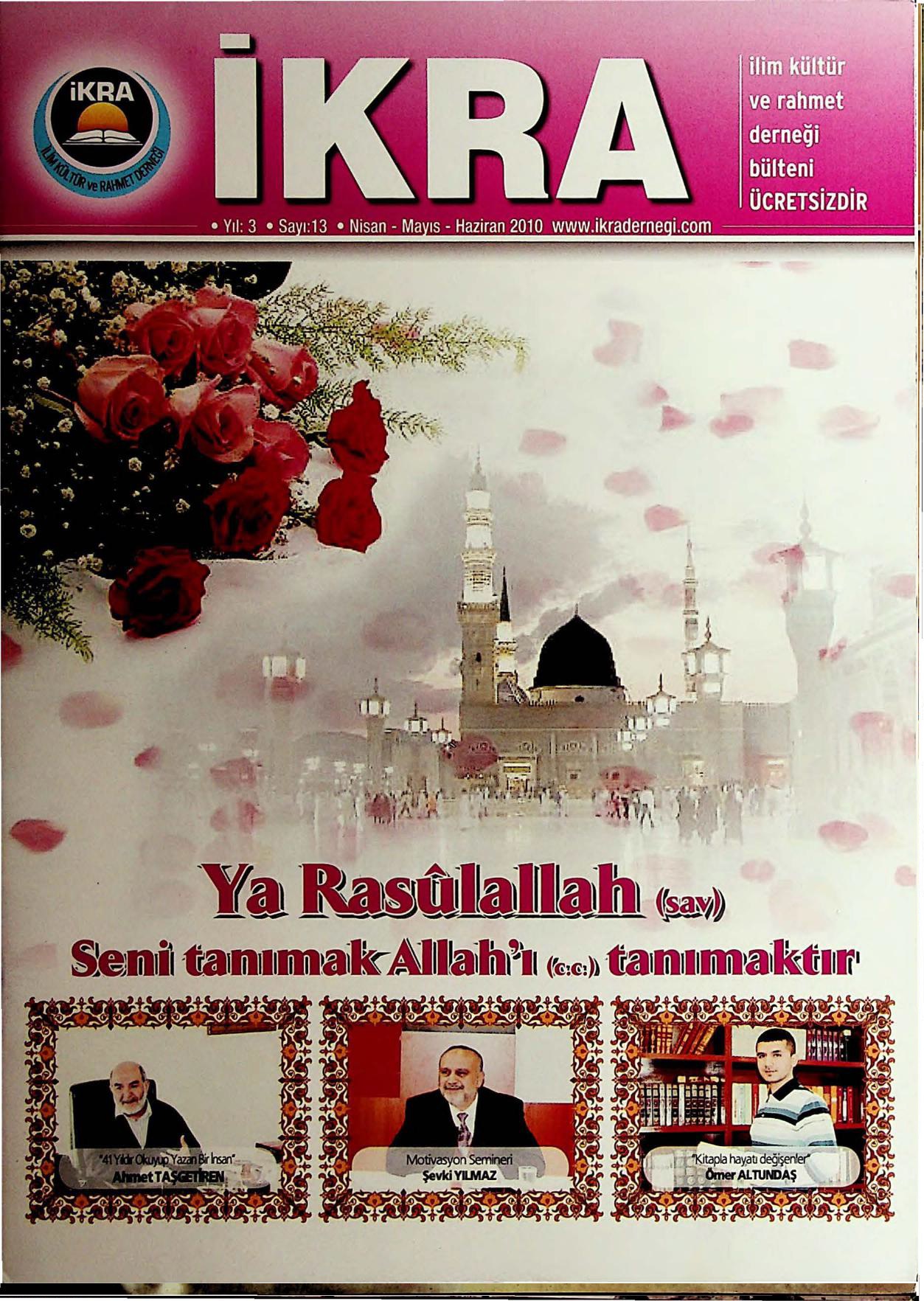 SAYI 13 isimli dergimiz